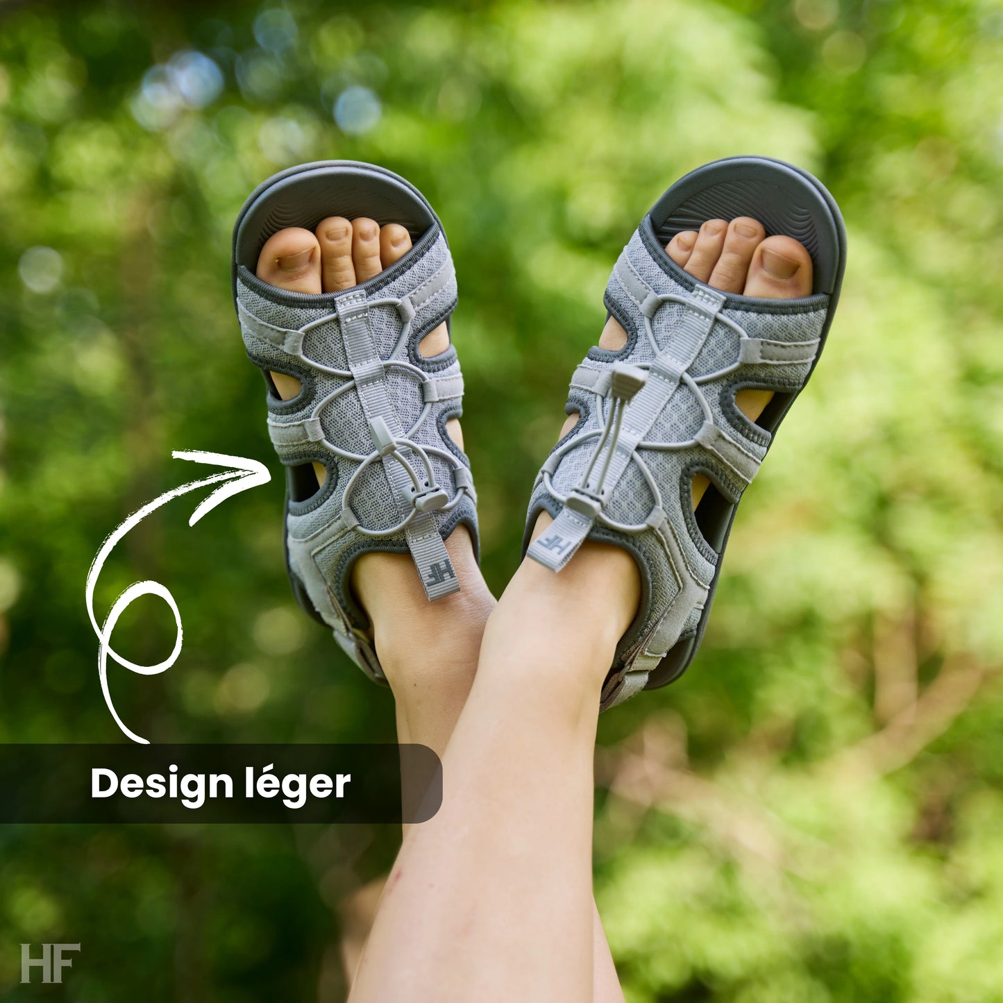 HF Baresandals I – Ergonomic Footbed & Ultra-Lightweight Barefoot Sandals (Unisex)