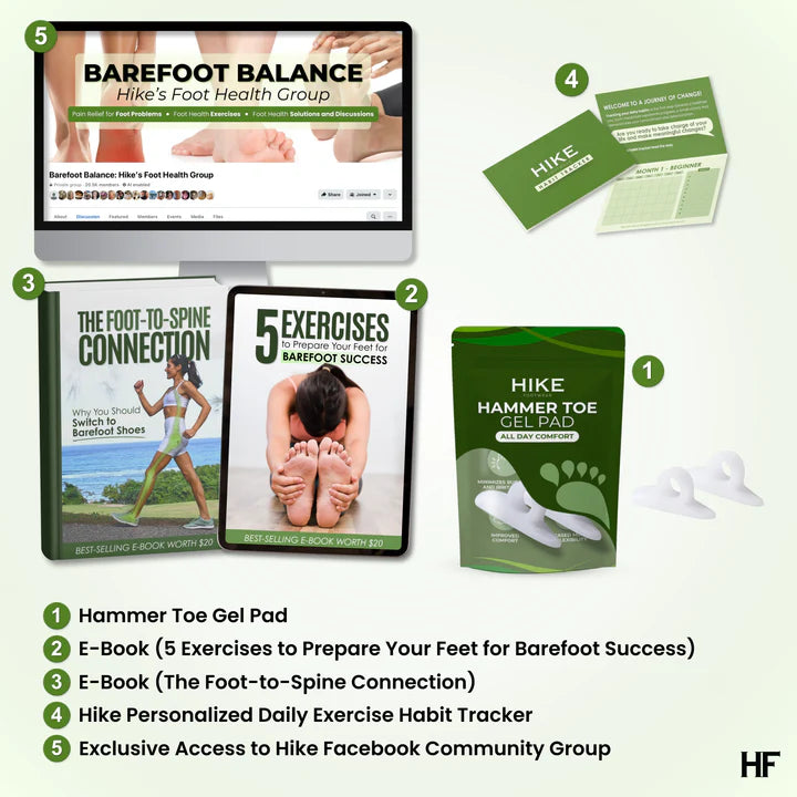 HF Hammer Toe Gel Pad – For Everyday Comfort & Protection