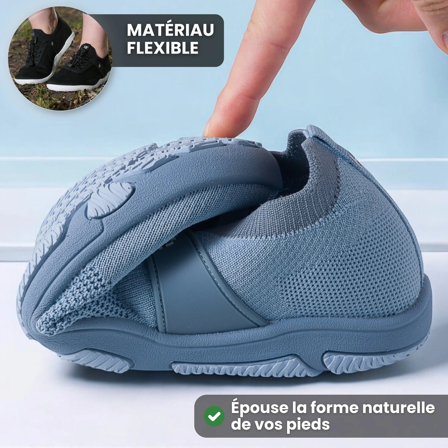 Theora Pro - Ergonomic Supportive & Non-slip Barefoot Shoes