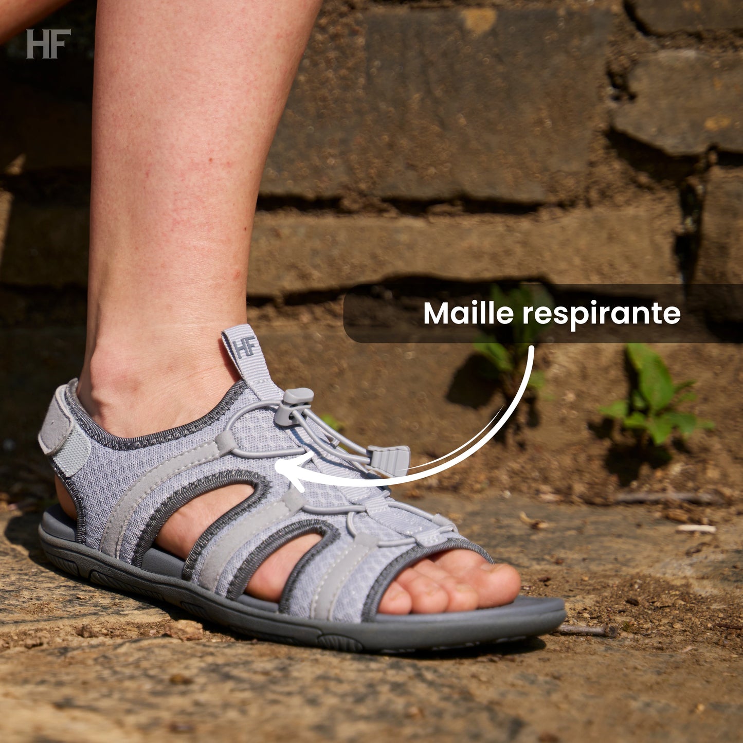 HF Baresandals I – Ergonomic Footbed & Ultra-Lightweight Barefoot Sandals (Unisex)