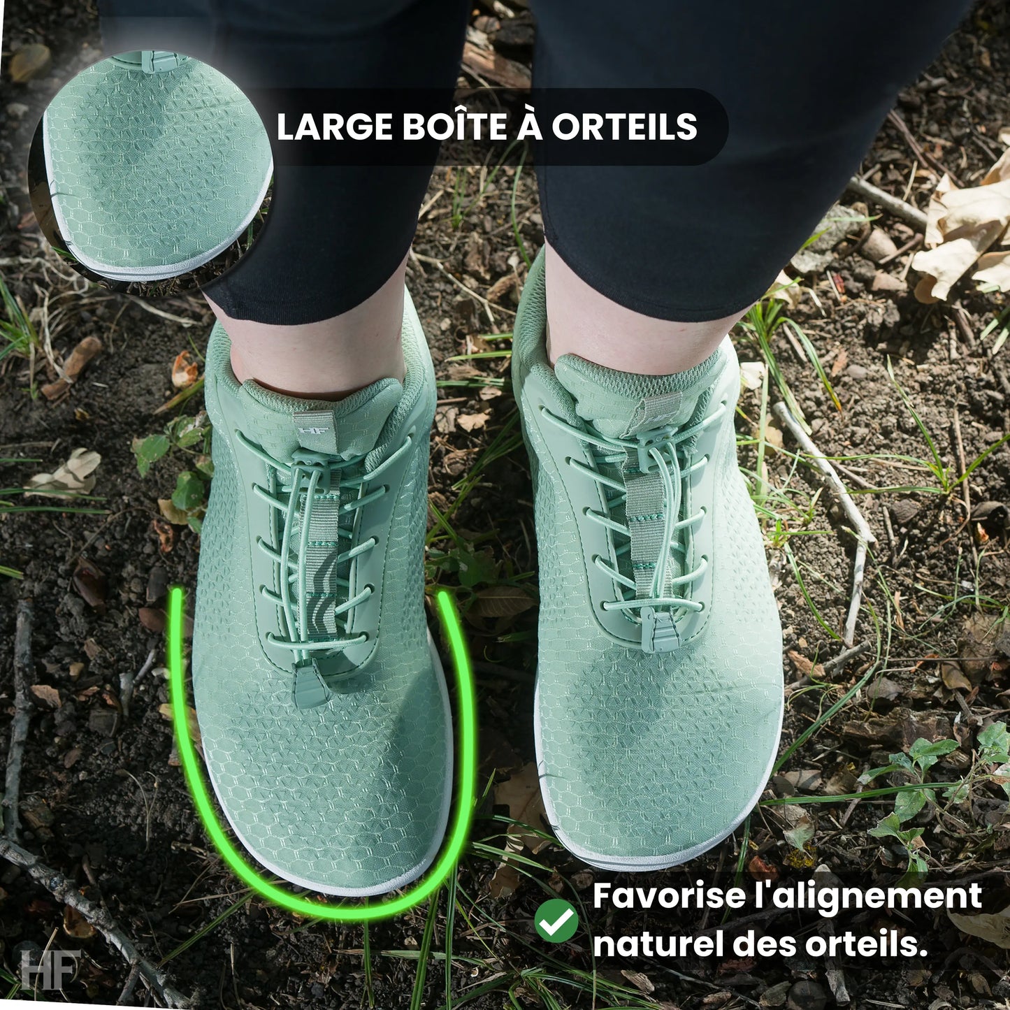 HF Series x Cloud – Barefoot Shoes for Foot, Knee & Back Pain (Unisex)